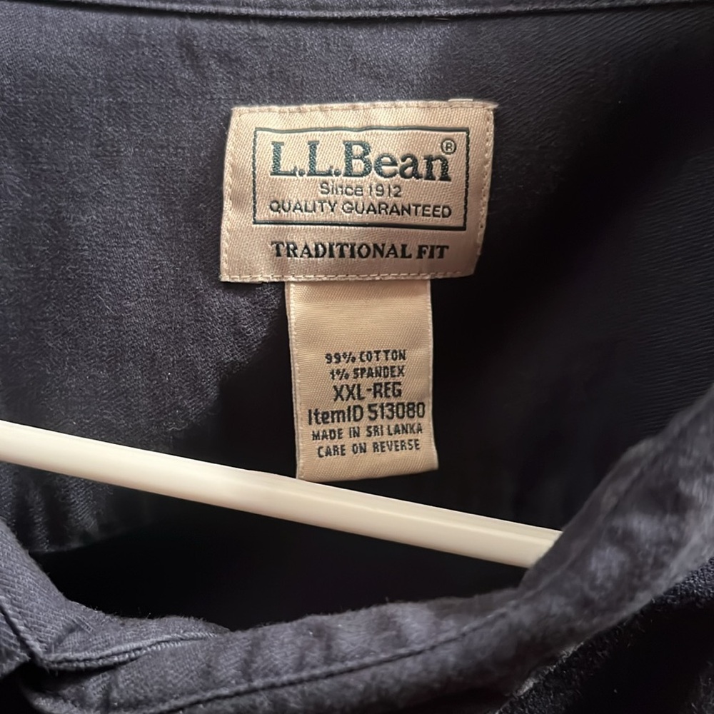 Ll Bean Sturdy Button Down - image 3